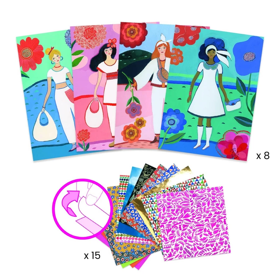 Atelier de mode miniature, Djeco