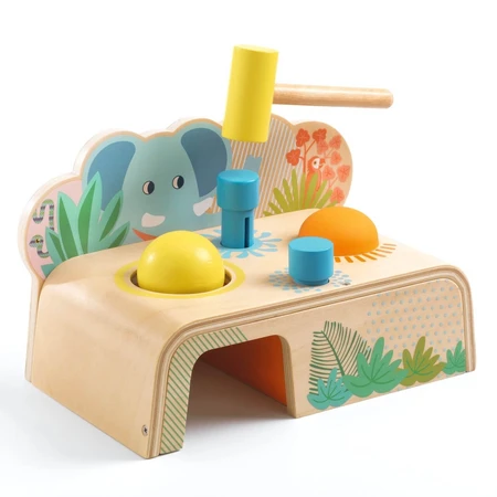 Giocattolo in legno per bambini Multi Tap, Djeco