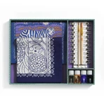 Creative workshop 10 for adults Painting on silk, Djeco