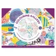 Mapa cu 3 postere de colorat motive japoneze, Djeco