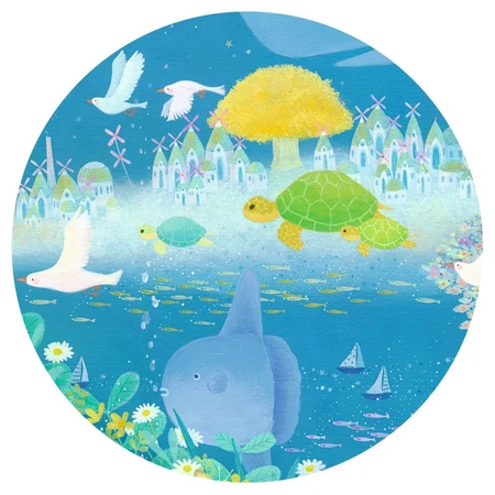 Puzzle gallery A summer day, Djeco
