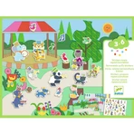 Herpositioneerbare stickers Musical parade, Djeco