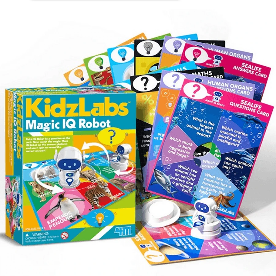 Interaktives Englisch interaktives Lernspielzeug Roboter Magic IQ Roboter Magic IQ KidzLabs