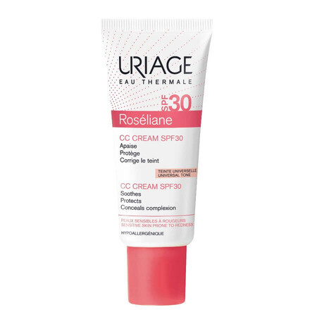 Cremă CC Roseliane SPF30, 40 ml, Uriage