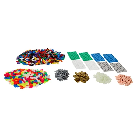 Juego de construcción Plus-Plus, 1200 piezas, colores estándar