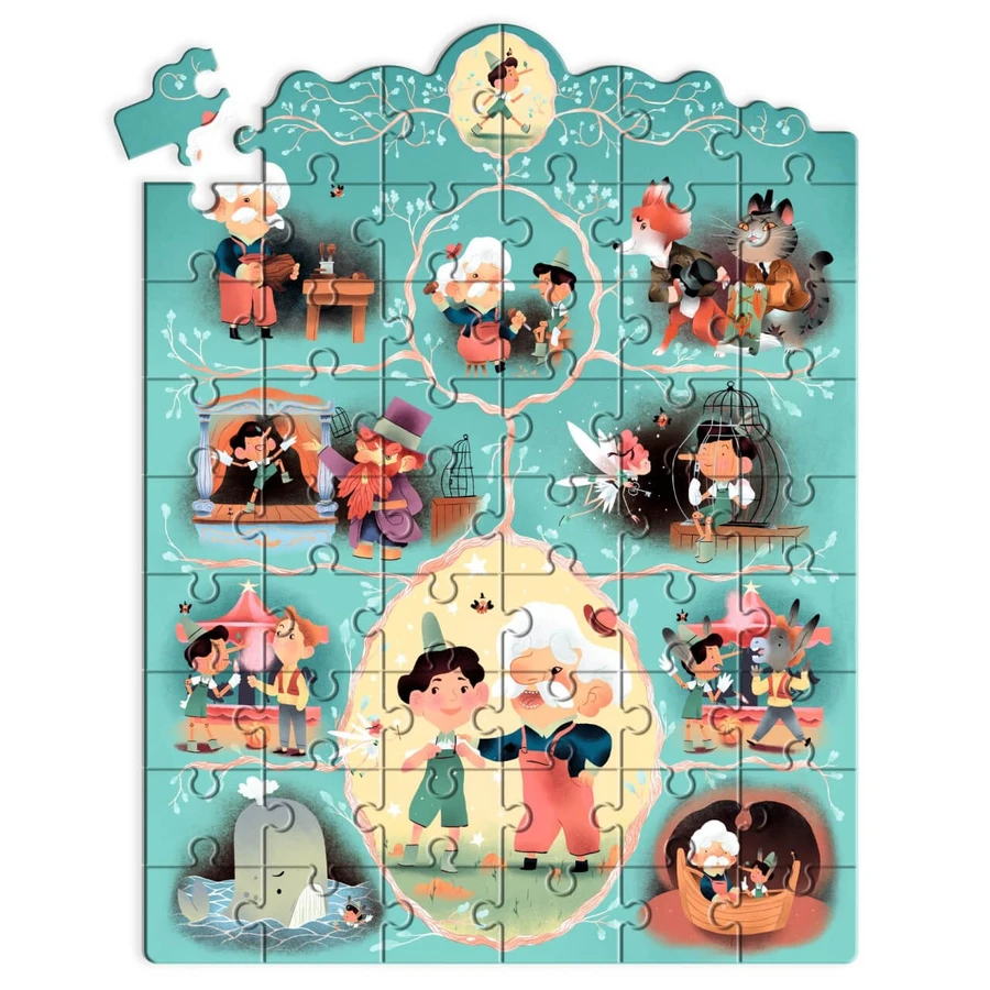 Geschichtenrätsel Pinocchio, Djeco