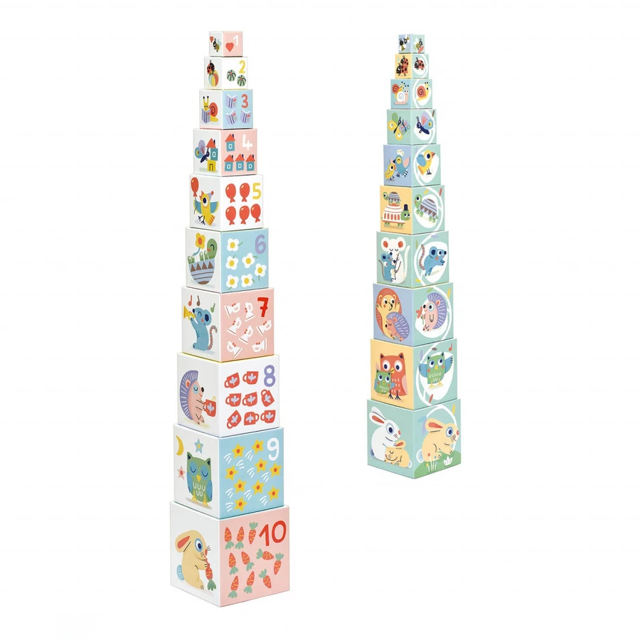 Tour de construction Djeco BabyBloki