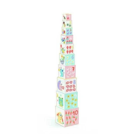 Tour de construction Djeco BabyBloki