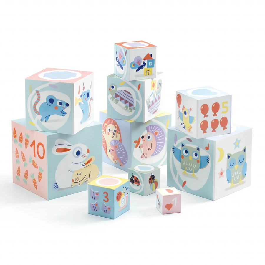 Tour de construction Djeco BabyBloki