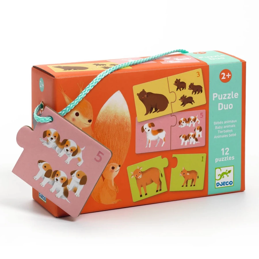 Puzzle di coppia madre-bambino, Djeco