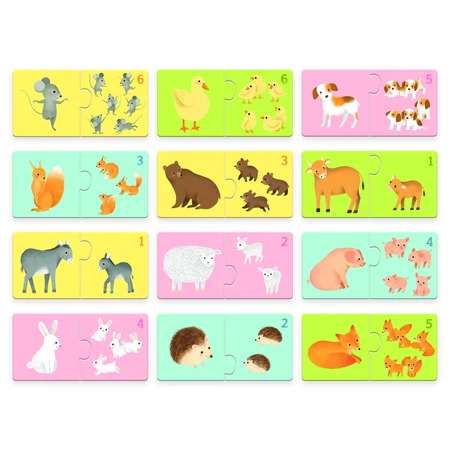 Puzzle di coppia madre-bambino, Djeco