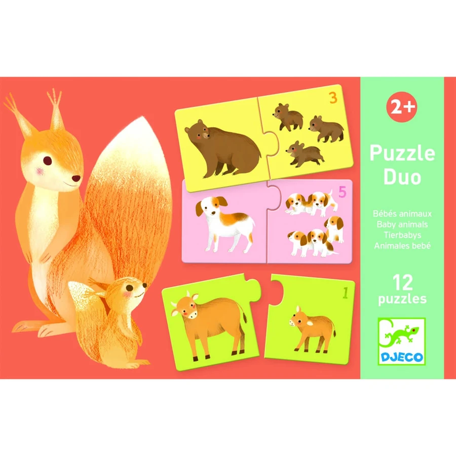 Puzzle di coppia madre-bambino, Djeco