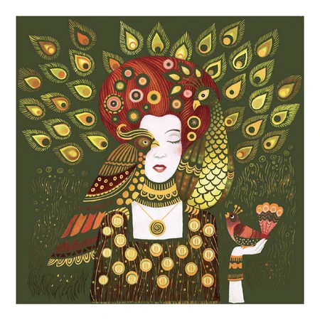 Inspiré par Gustave Klimt, razuit Zeite aurite, Djeco