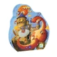 Puzzle rycerz i smok Djeco
