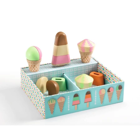 Gelateria Lina & Lino houten rollenspel, Djeco