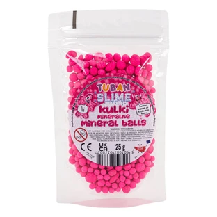 Boules de slime minéral, rose, 25 g