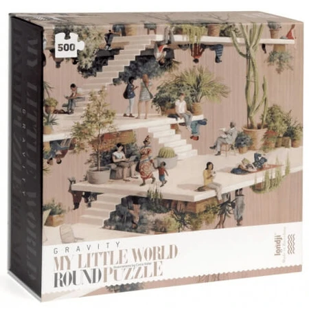 Puzzle circolare del mondo Londji