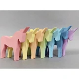 Set fait main, licornes pastel
