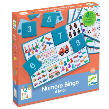Gra edukacyjna Bingo, Djeco: ceny i cechy