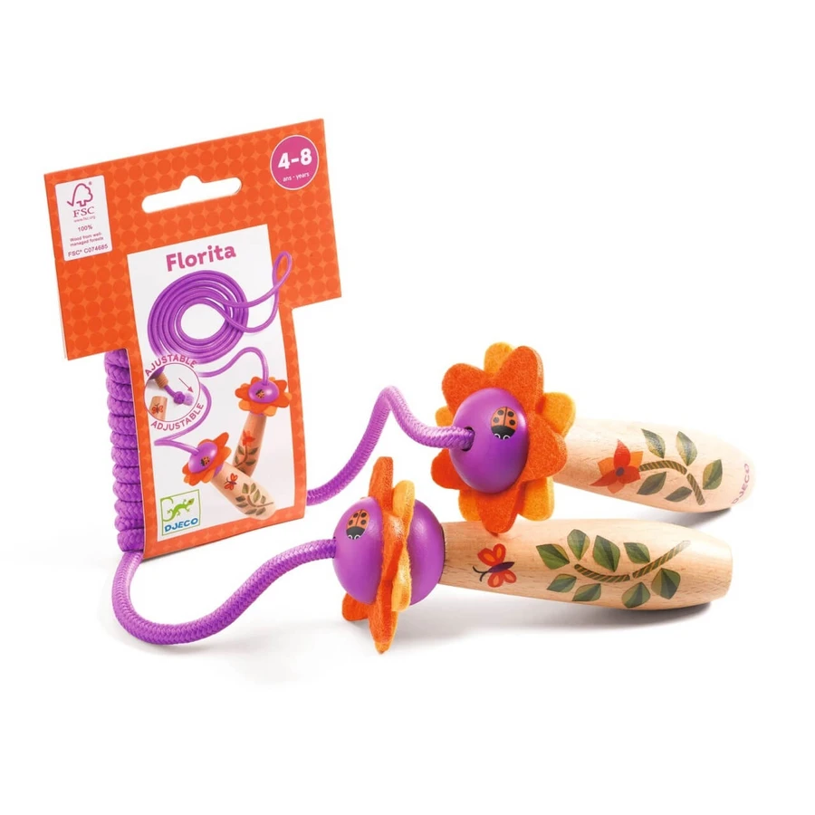 Verstellbares Springseil Florita, Djeco