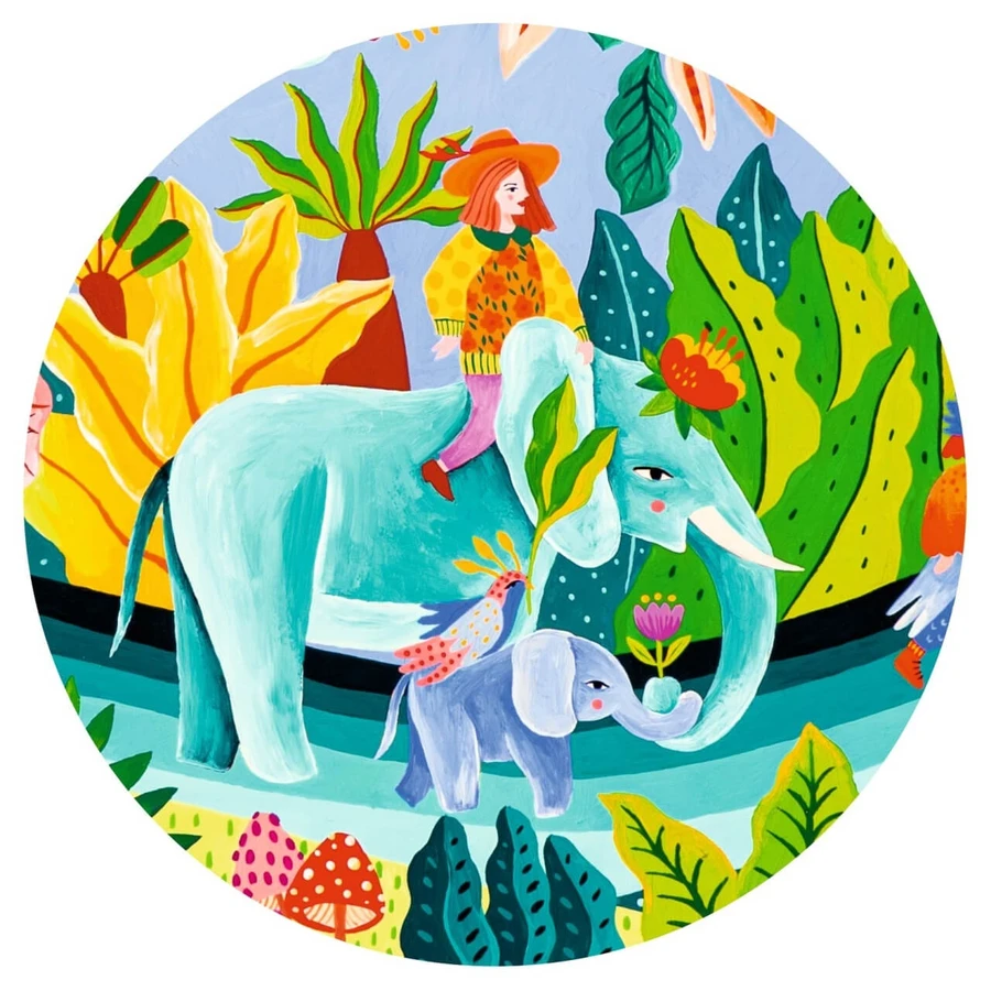 Puzzle galerie La fiesta, Djeco