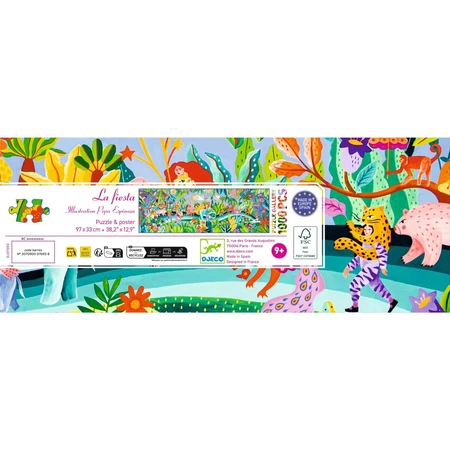 Puzzle galerie La fiesta, Djeco