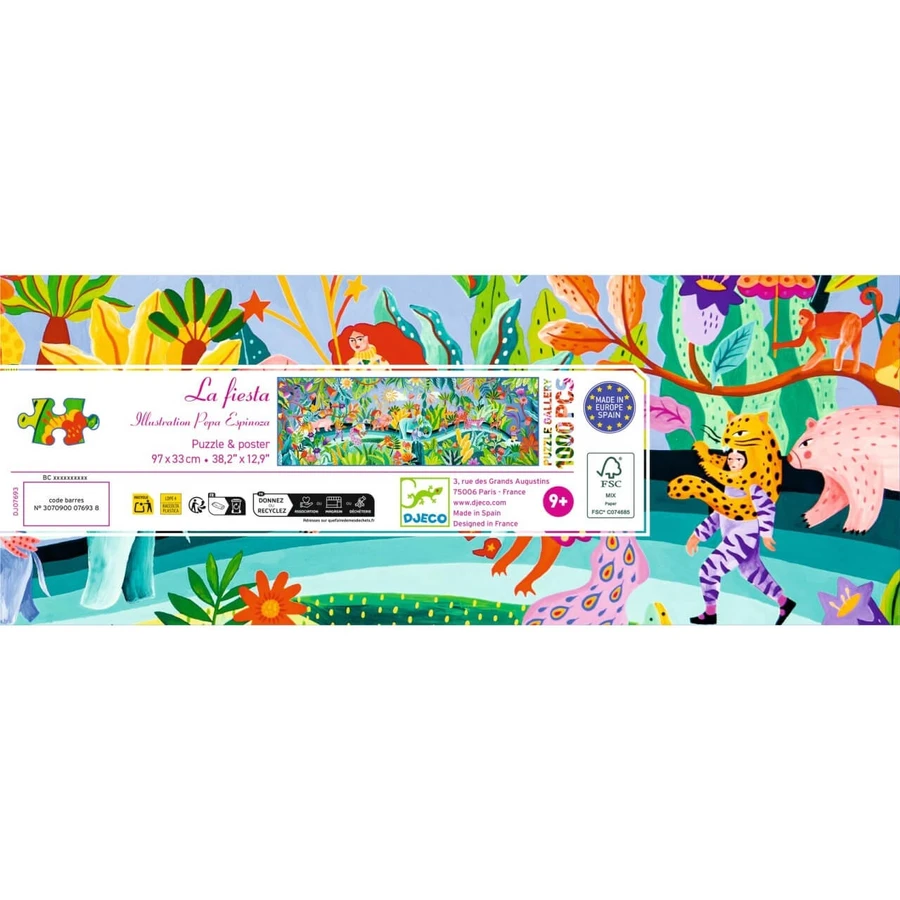 Puzzle galerie La fiesta, Djeco