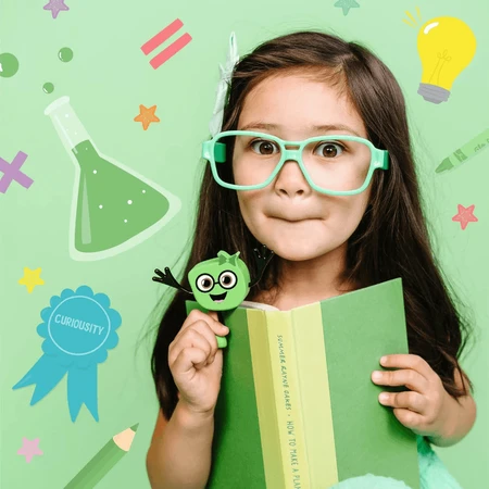 Pippa Light Sensory Set - Glo Pal, verde