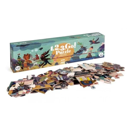 Inizio del puzzle 1,2,3! Londji