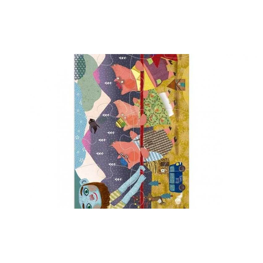 Inizio del puzzle 1,2,3! Londji