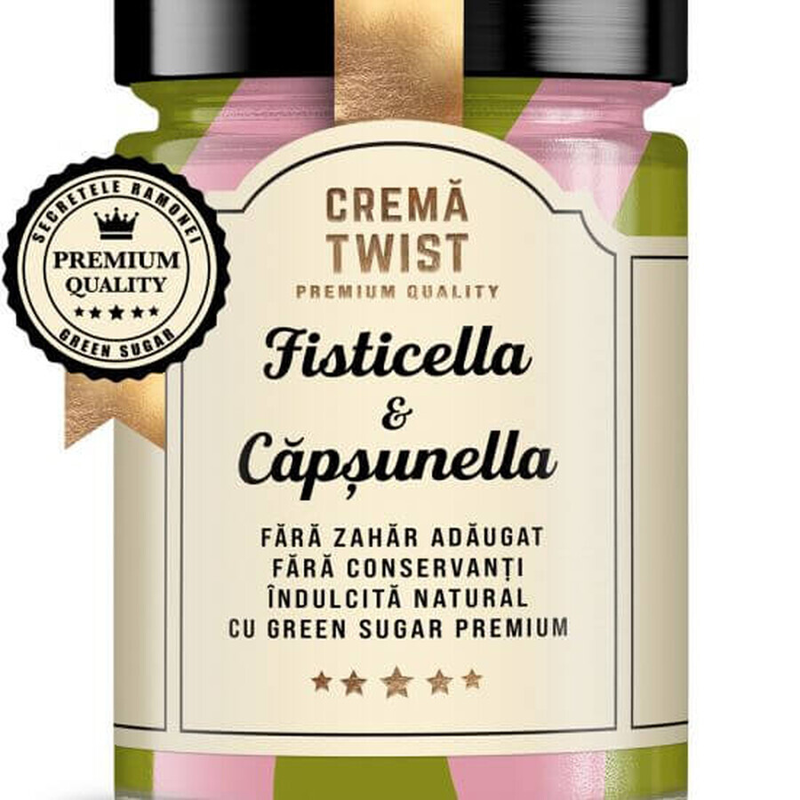 Crema twist Fisticella &amp; Fresa, 350 g, Secretos de Ramona