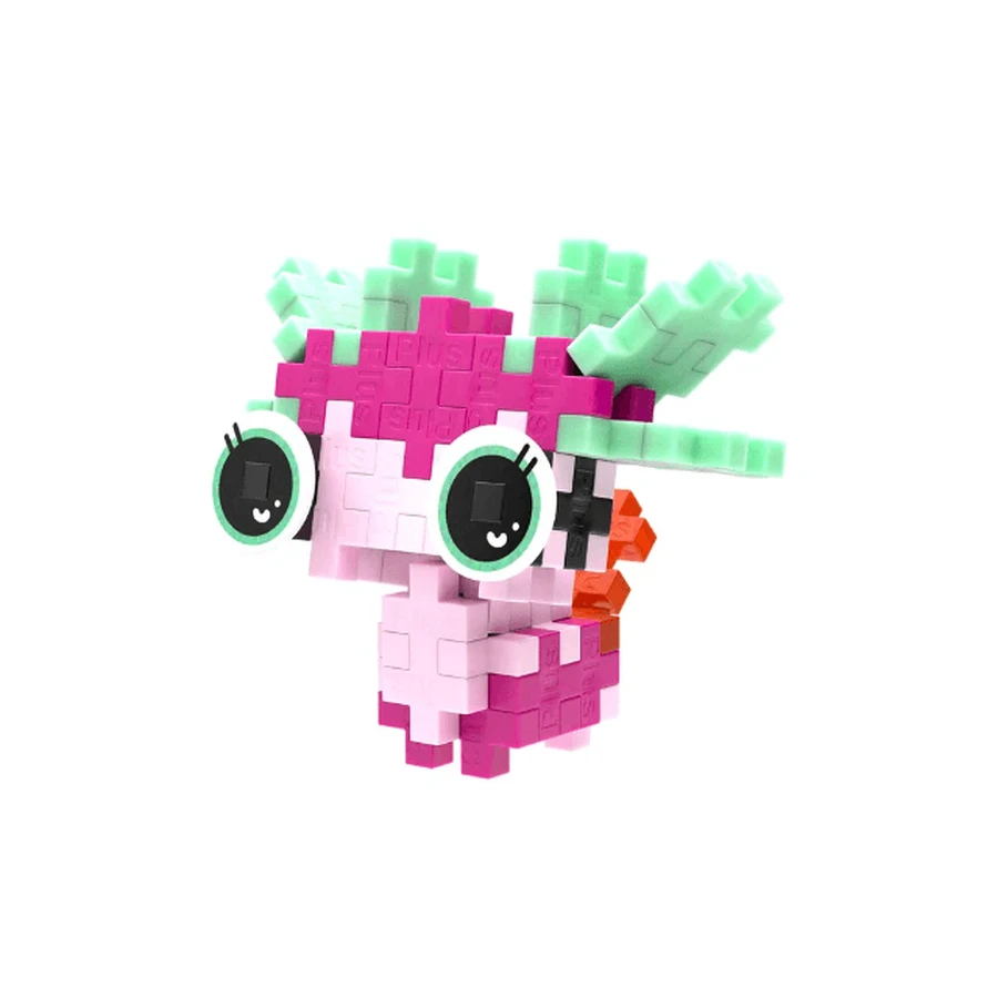 Set construcție Plus-Plus, ANIMĂLUȚE - Axolotl adorabil