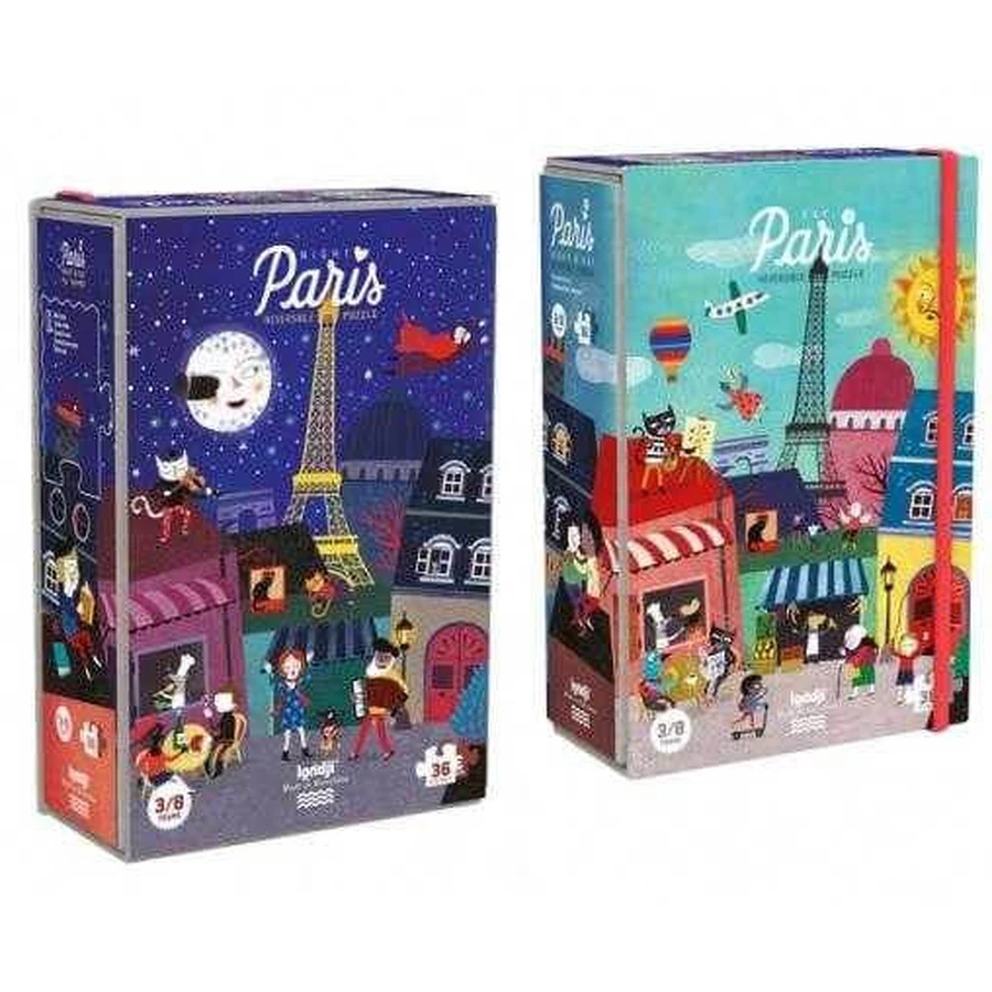 Puzzel Londji, Dag en nacht in Parijs