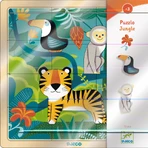 Puzzle de madera Djeco Jungle