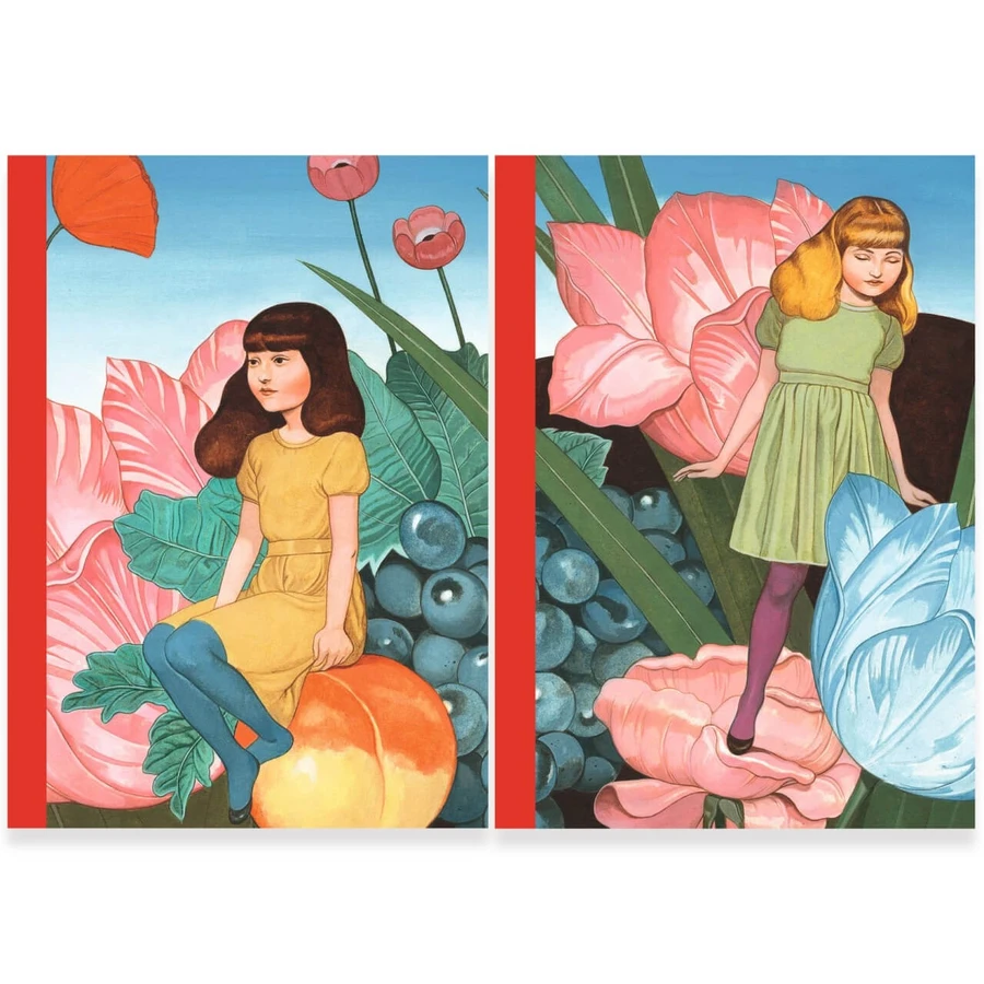Set de 2 cuadernos Fedora, Djeco