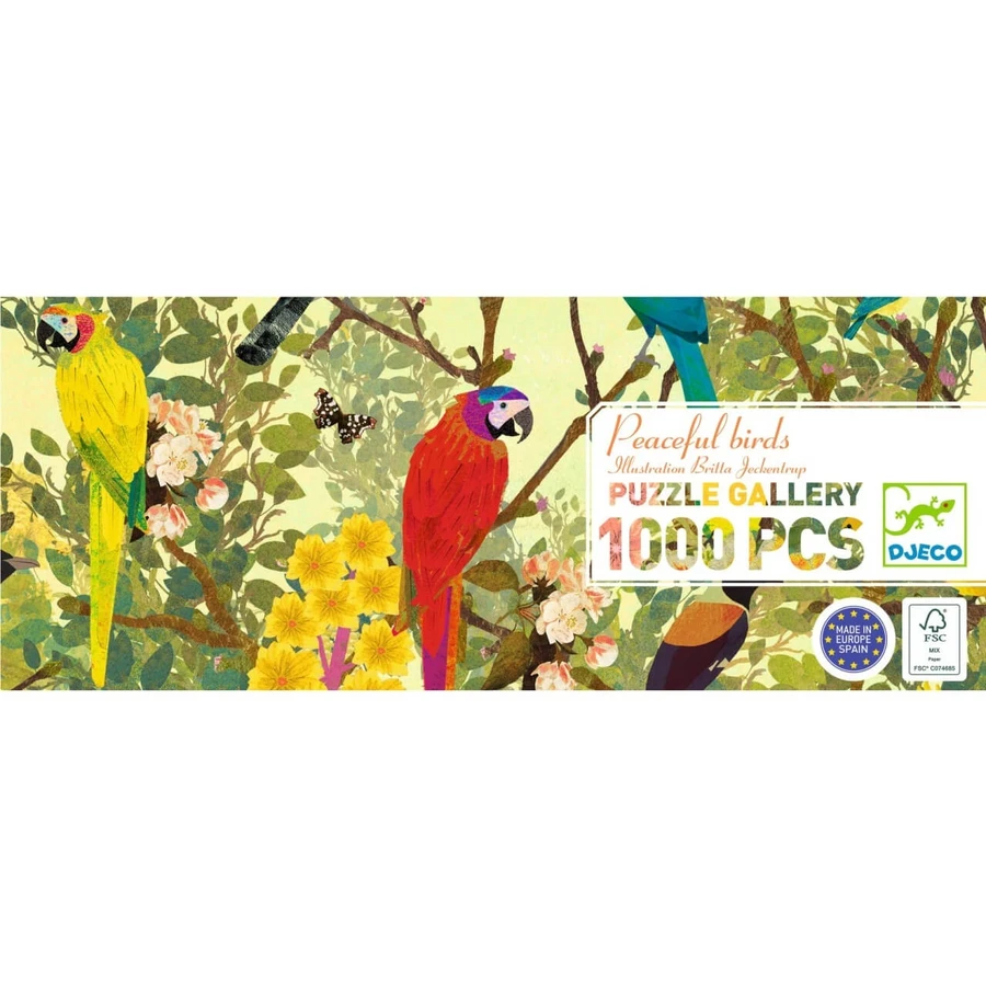 Puzzle galerie Paradis tropical , Djeco
