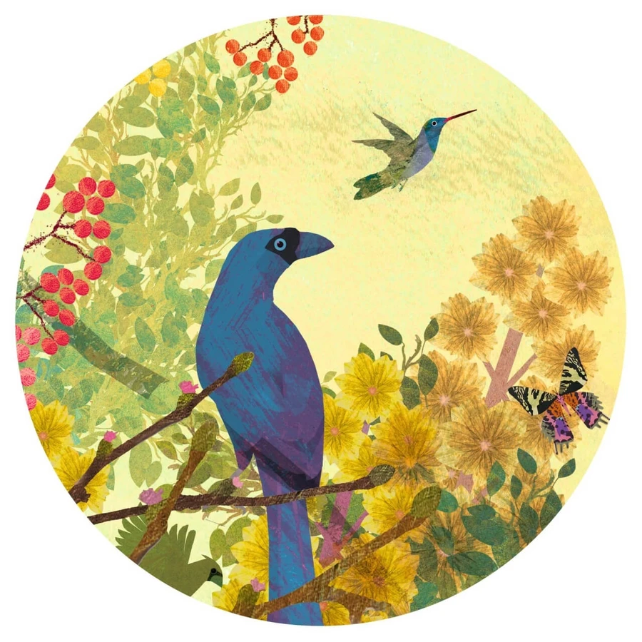Puzzle galerie Paradis tropical , Djeco