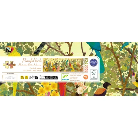 Puzzle galerie Paradis tropical , Djeco