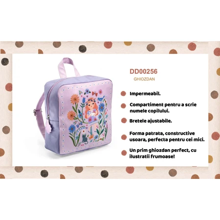 Zaino Lila, Djeco
