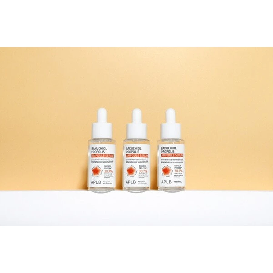 APLB Bacchiol Propolis Ampulle, beruhigendes Gesichtsserum mit Bacchiol und Propolis, 40 ml