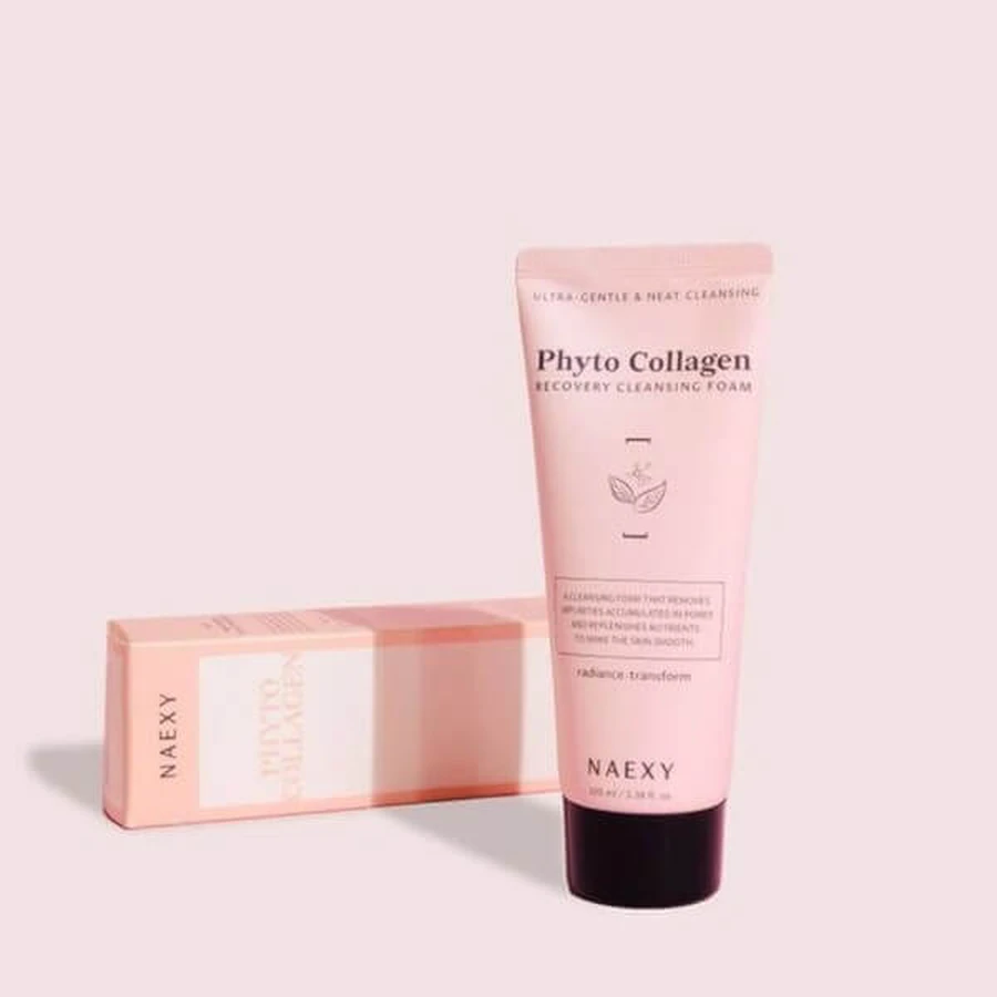 Naexy Phyto Collagen, regenerująca pianka myjąca do twarzy, 100 ml: ceny i cechy