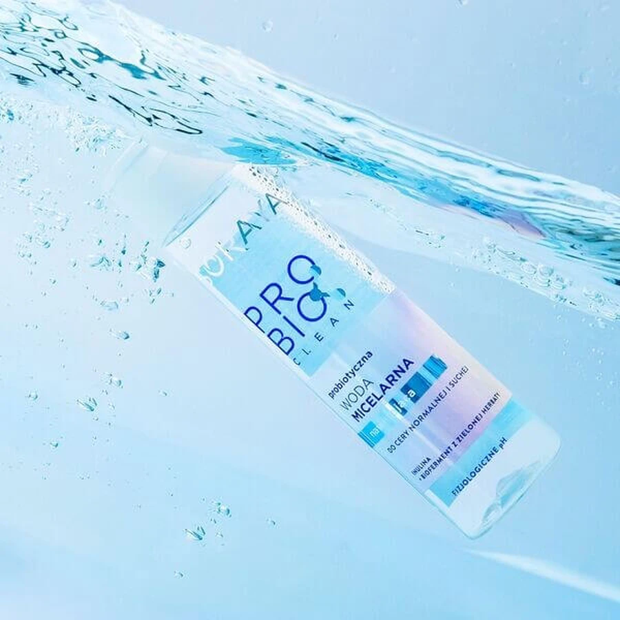 Soraya Probio Clean, apă micelară probiotică, hidratantă pentru ten normal și uscat, 250 ml