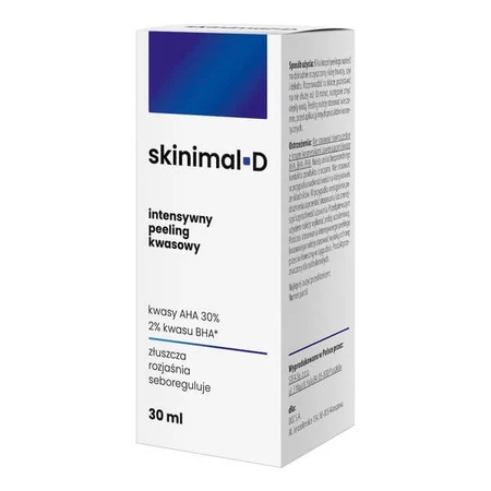 Skinimal D, peeling acido intensivo, 30 ml