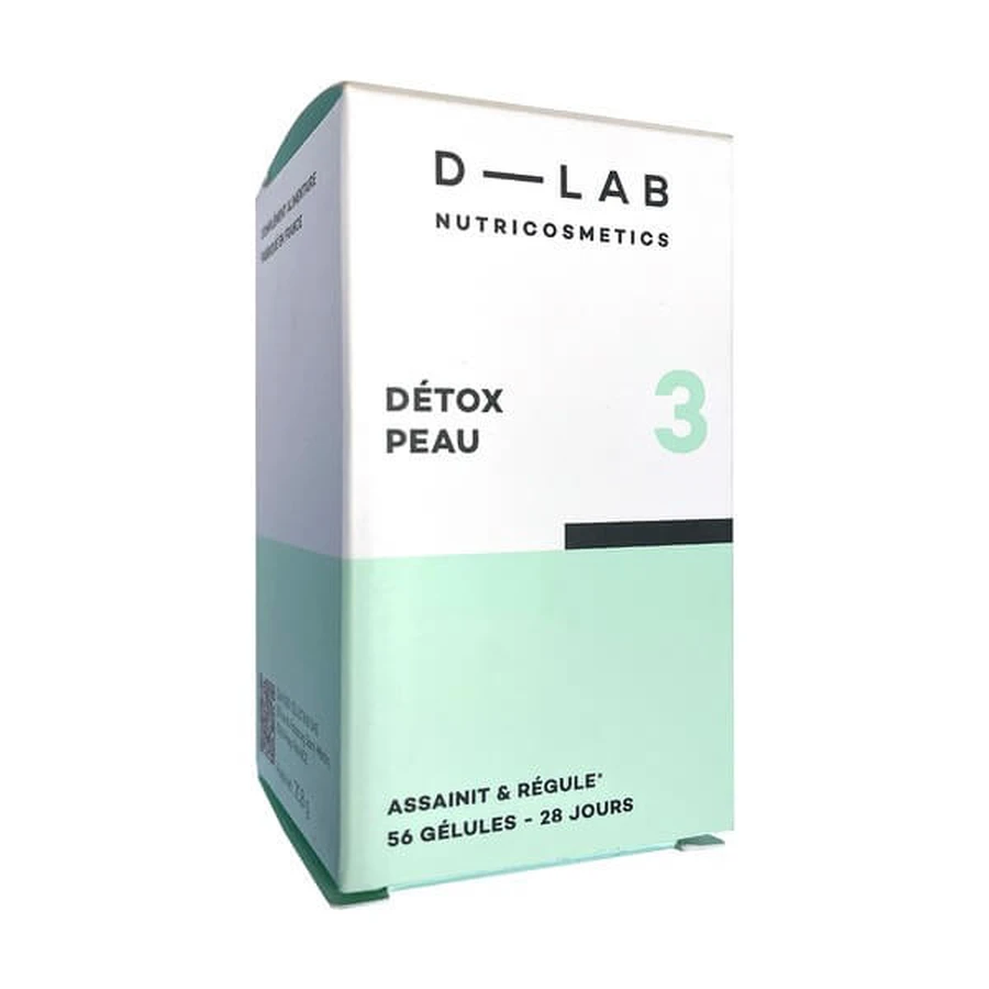D-LAB Detox Peau, Kapseln, 56 Stück.