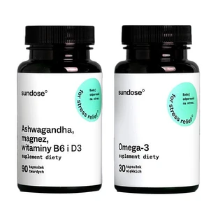 Sundose For Stress Relief, cápsulas, 30 uds. + 90 uds.