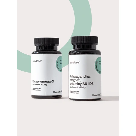 Sundose For Stress Relief, cápsulas, 30 uds. + 90 uds.