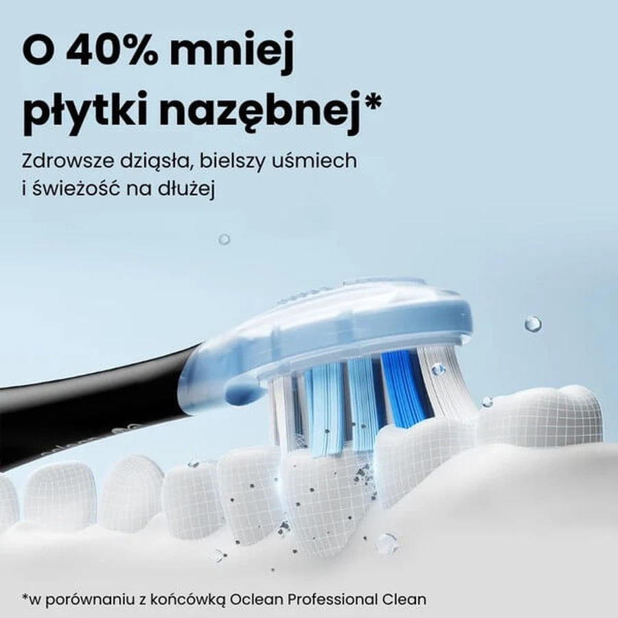 Oclean Ultra White, vârfuri pentru periuțe de dinți, alb, 2 buc.