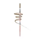 J.Cat Beauty Brow-LA 3-in-1 Mapping &amp; Shaping Brow Pencil, 3-in-1 Brow Styling Pencil, 103 Medium Cool Brown, 0.08 g