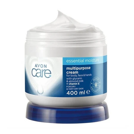 Avon, uniwersalny nawilżający krem do twarzy, rąk i całego ciała, 400 ml: ceny i cechy