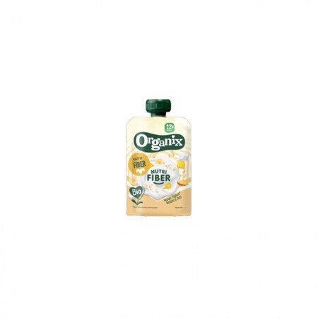 Purea di mango, yogurt, banana e avena bio, 12 mesi+, 100 g, Organix